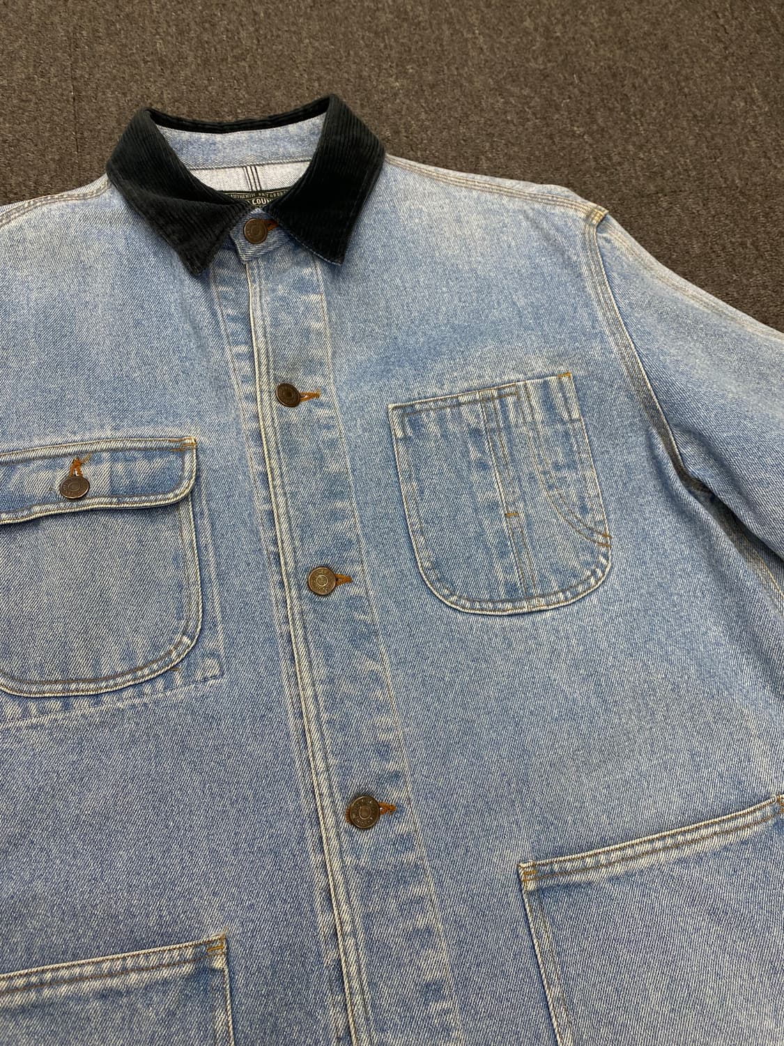 90s Polo 폴로 컨트리 데님 초어 자켓 상품이미지4