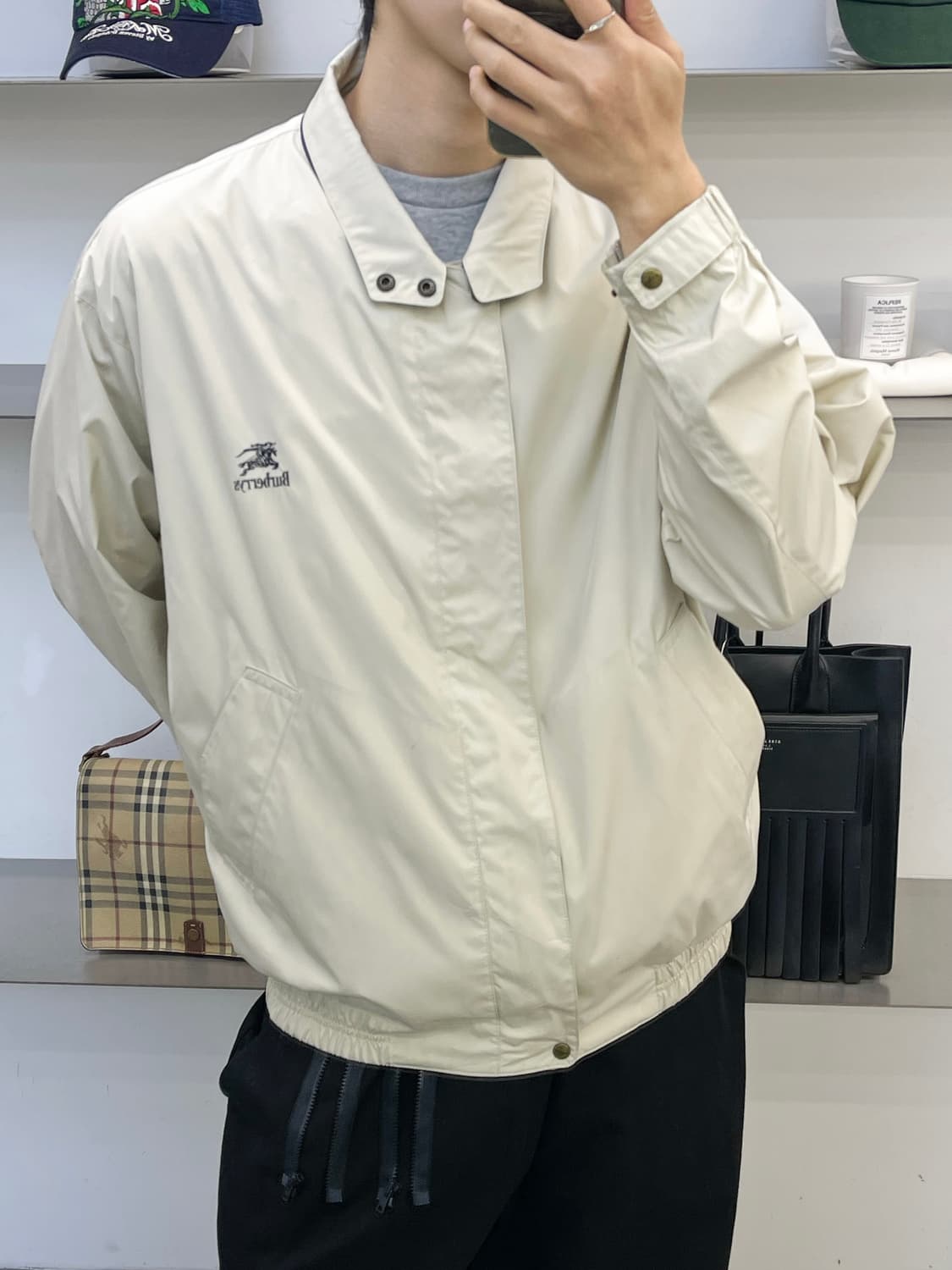 버버리 90s 이퀘스트리안 나이트 자켓 상품이미지2