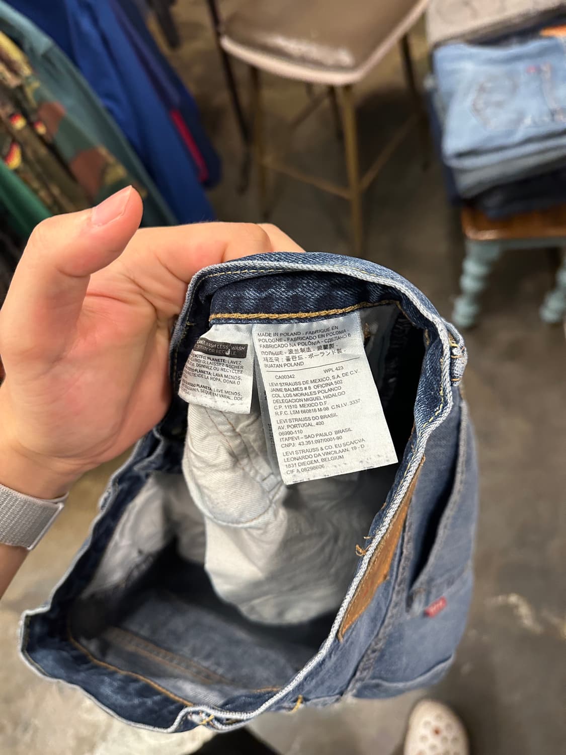 Levis 리바이스 501 W30 L32 상품이미지3