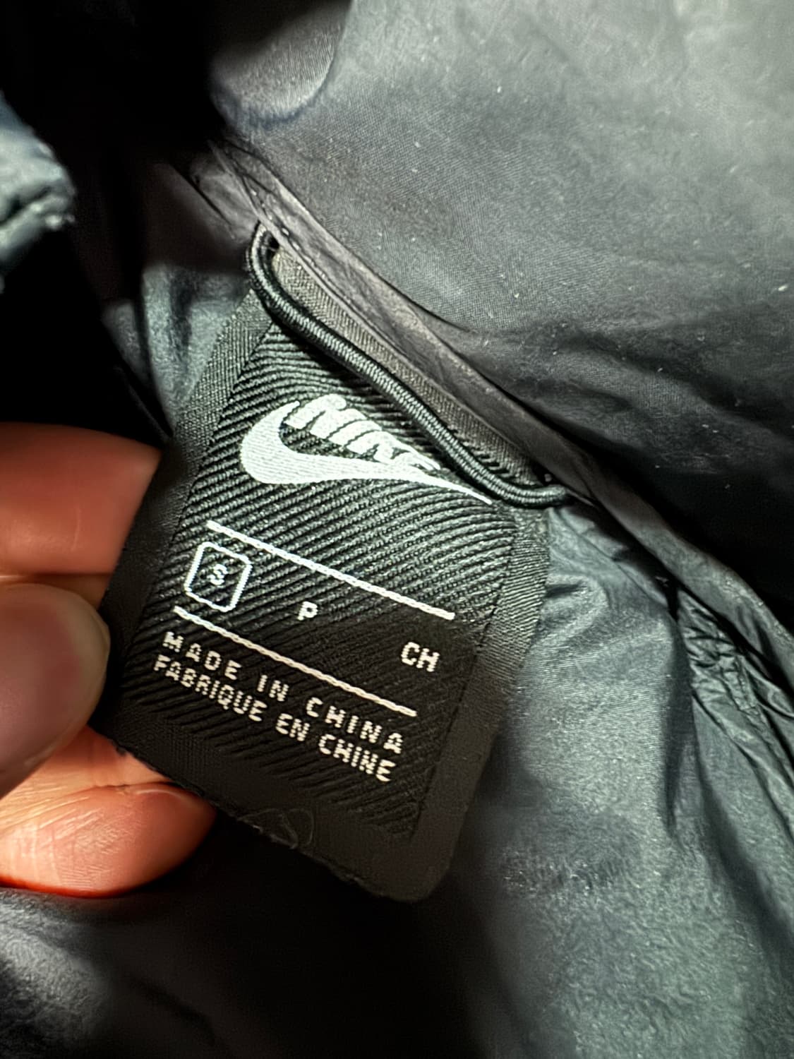 여성 나이키 올드스쿨 덕 다운 후드 경량 롱패딩 상품이미지3