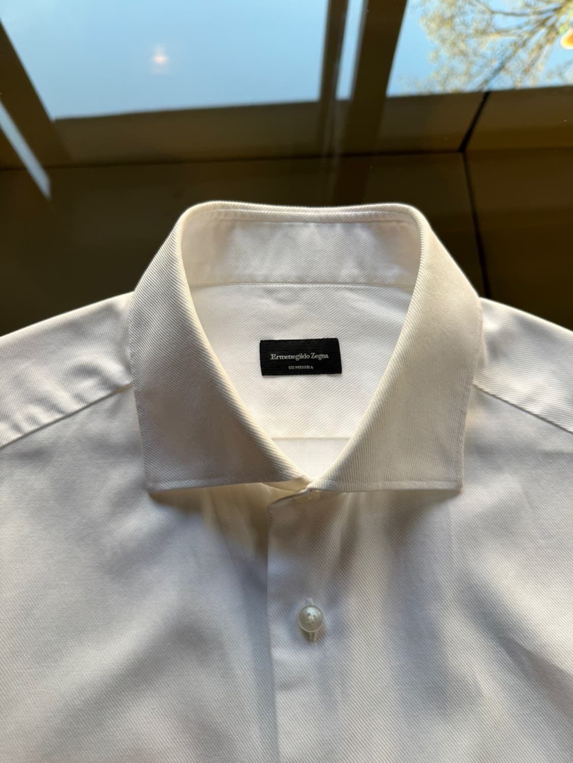 에르메네질도 제냐 수 미주라 드레스 셔츠 100 상품이미지9