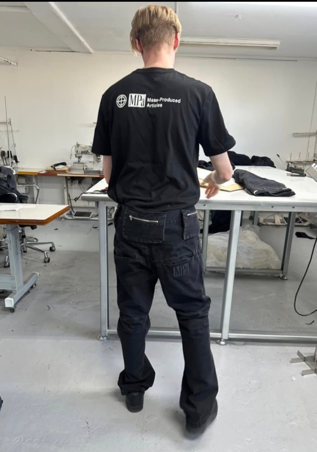 [s] 플라스틱프로덕트 MPa 백 팬츠 (블랙) 상품이미지1