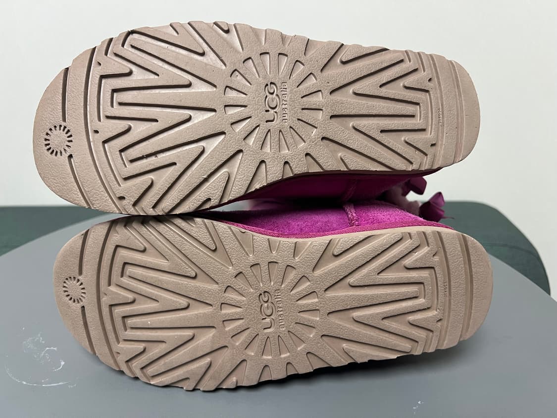 어그 백리본 Ugg 230 235 라즈베리 핑크 희귀 37 갸루 y2k 상품이미지6