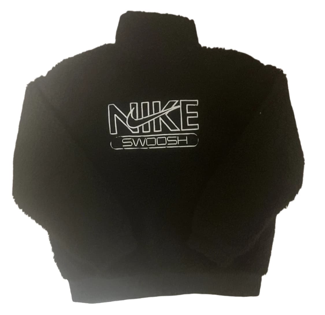 나이키 NSW 스우시 플러시 자켓 블랙 상품이미지2