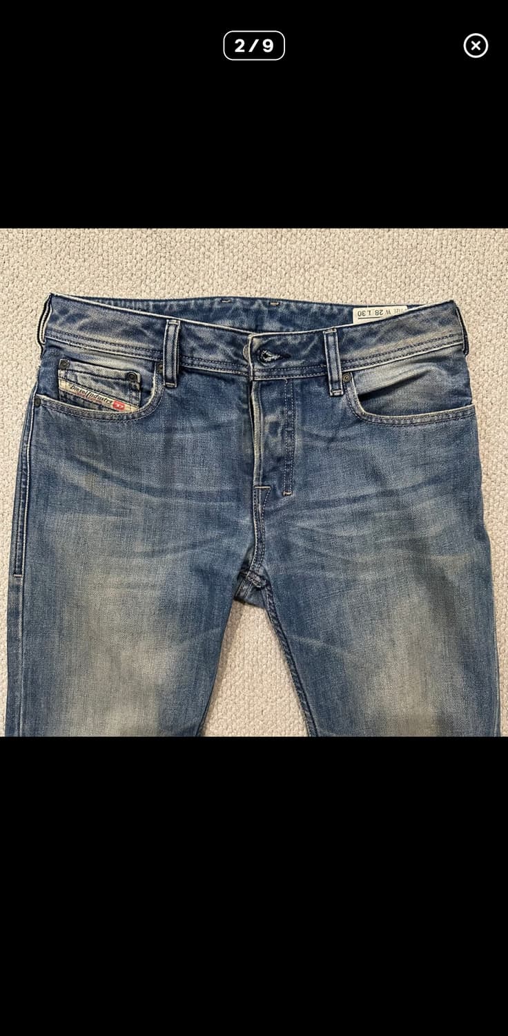 디젤 세미부츠컷 데님팬츠 ZATINY 상품이미지1