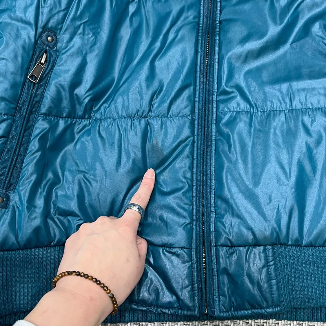 피체 글로시 패딩 s08467 상품이미지6