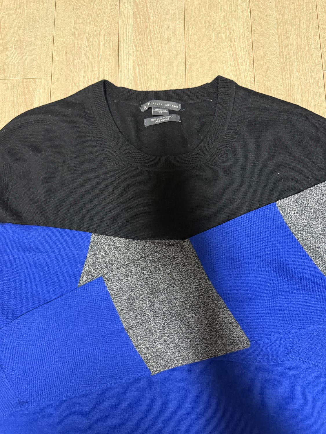 아르마니 익스체인지 남성니트 상품이미지2