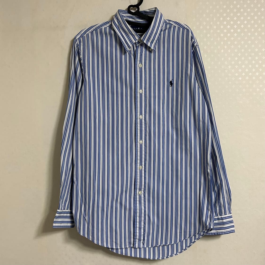 폴로 랄프로렌 스트라이프 셔츠 스카이 블루 M  상품이미지4