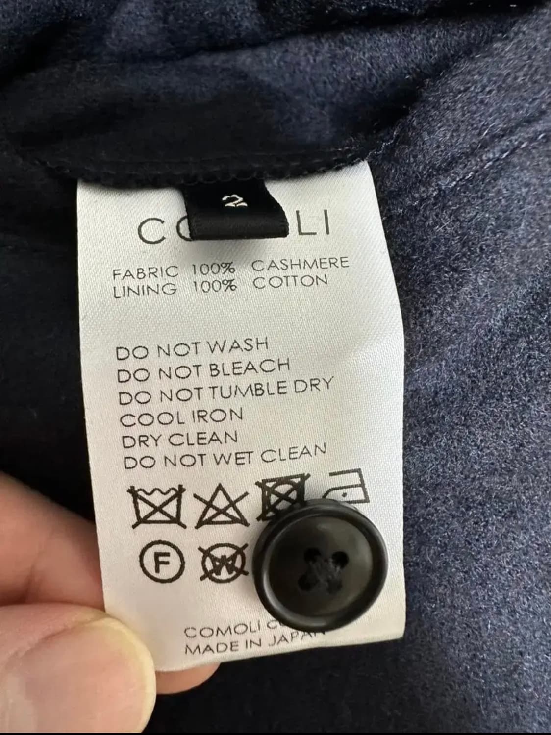 [2] 코모리 캐시미어 드로스트링 팬츠 상품이미지6