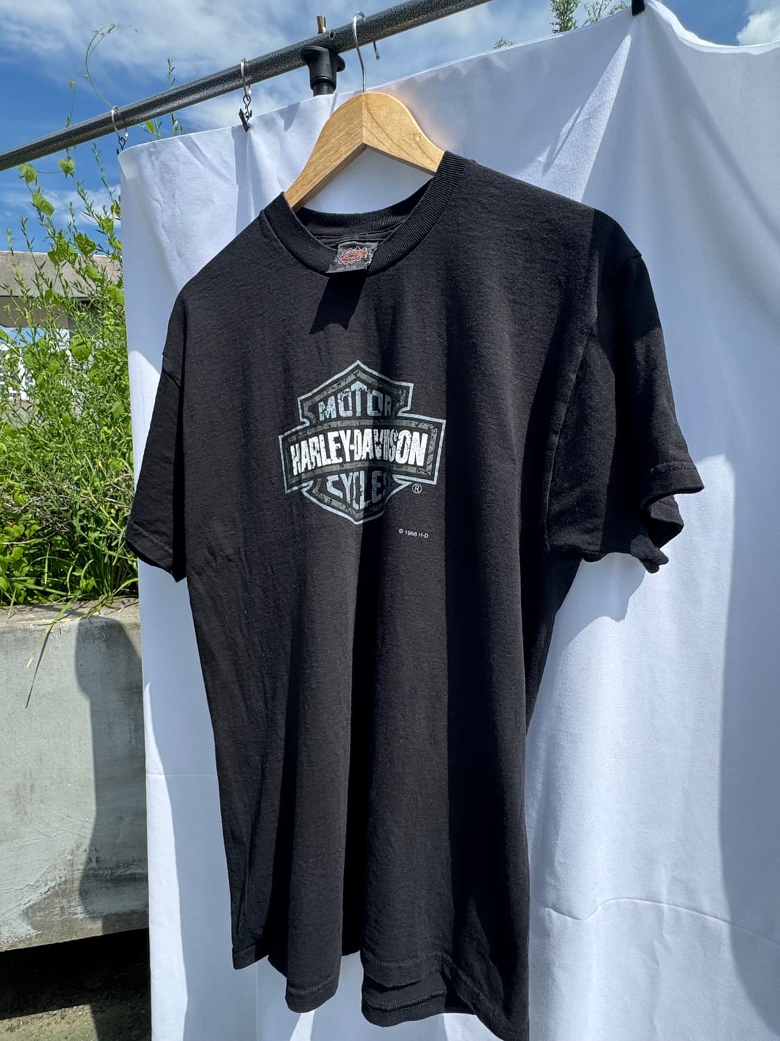 1996 USA Harley-Davidson 빈티지 티셔츠 L 상품이미지5