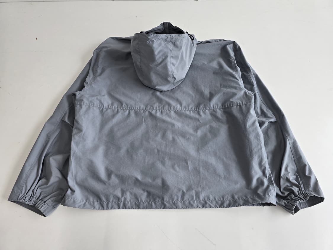 ESPIONAGE 에스피오나지 마운틴 윈드 파카 스틸 블루 그레이 XL 상품이미지2