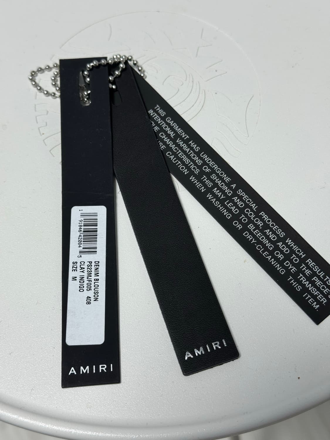 [M] 아미리 (Amiri) 데님 블루종 자켓 상품이미지8