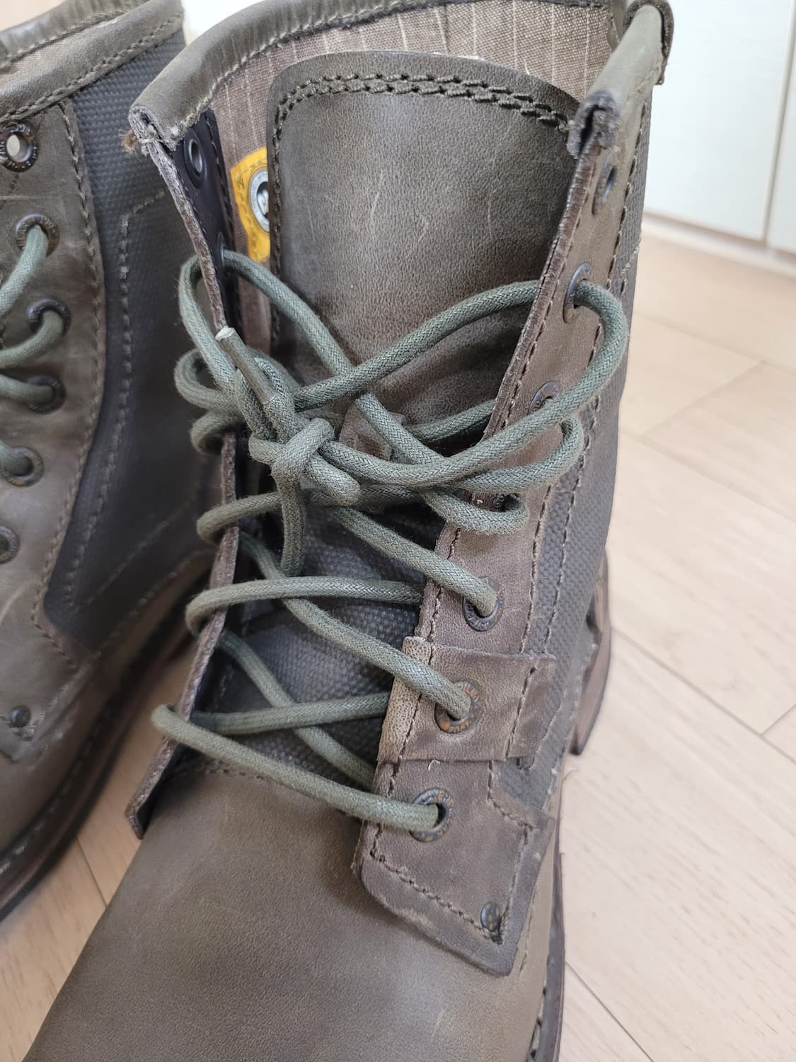 캐터필러 Caterpillar 남자 워커 부츠 280 카키 상품이미지7