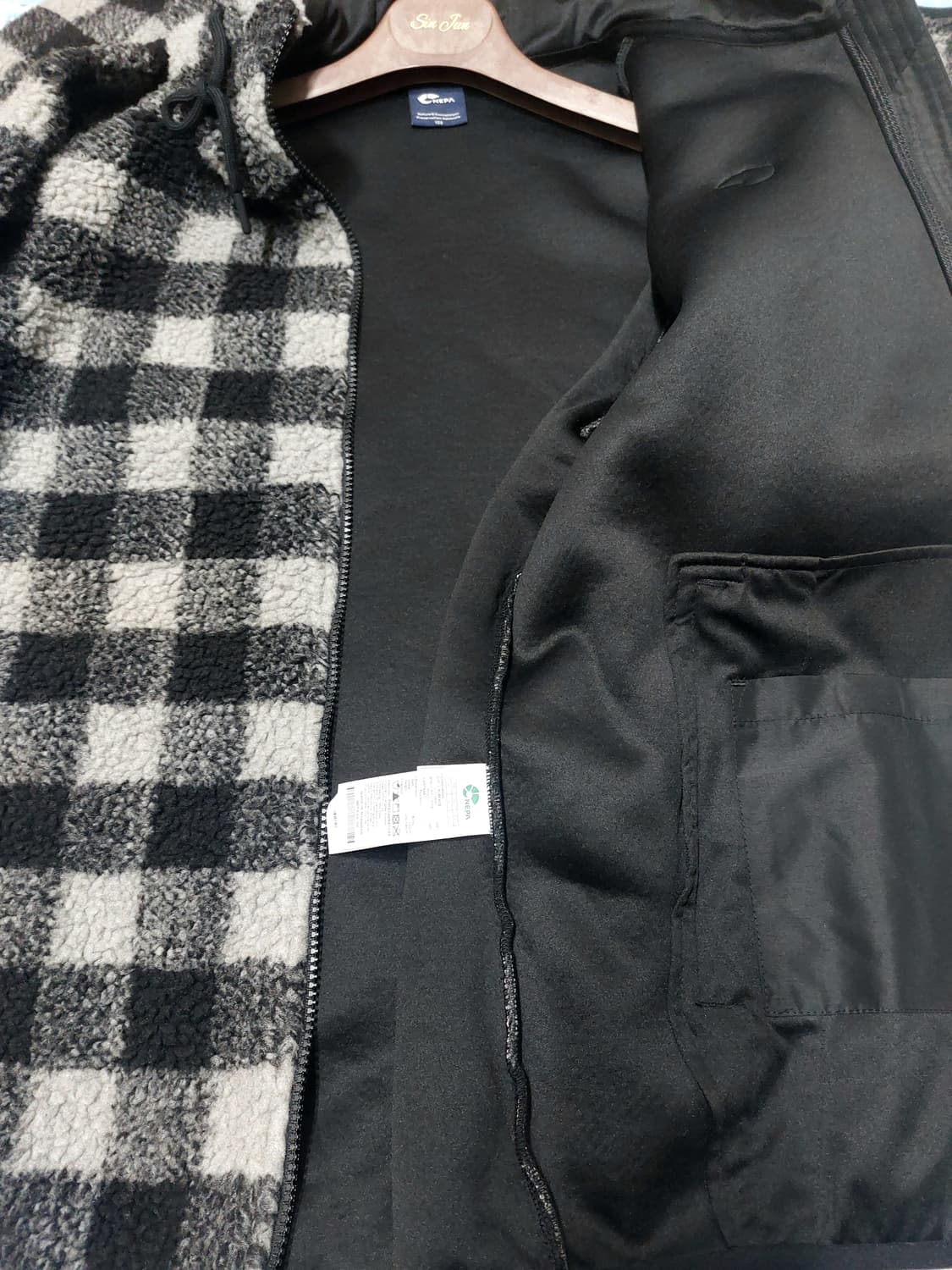 네파 플리스 후드 집업 105 상품이미지6