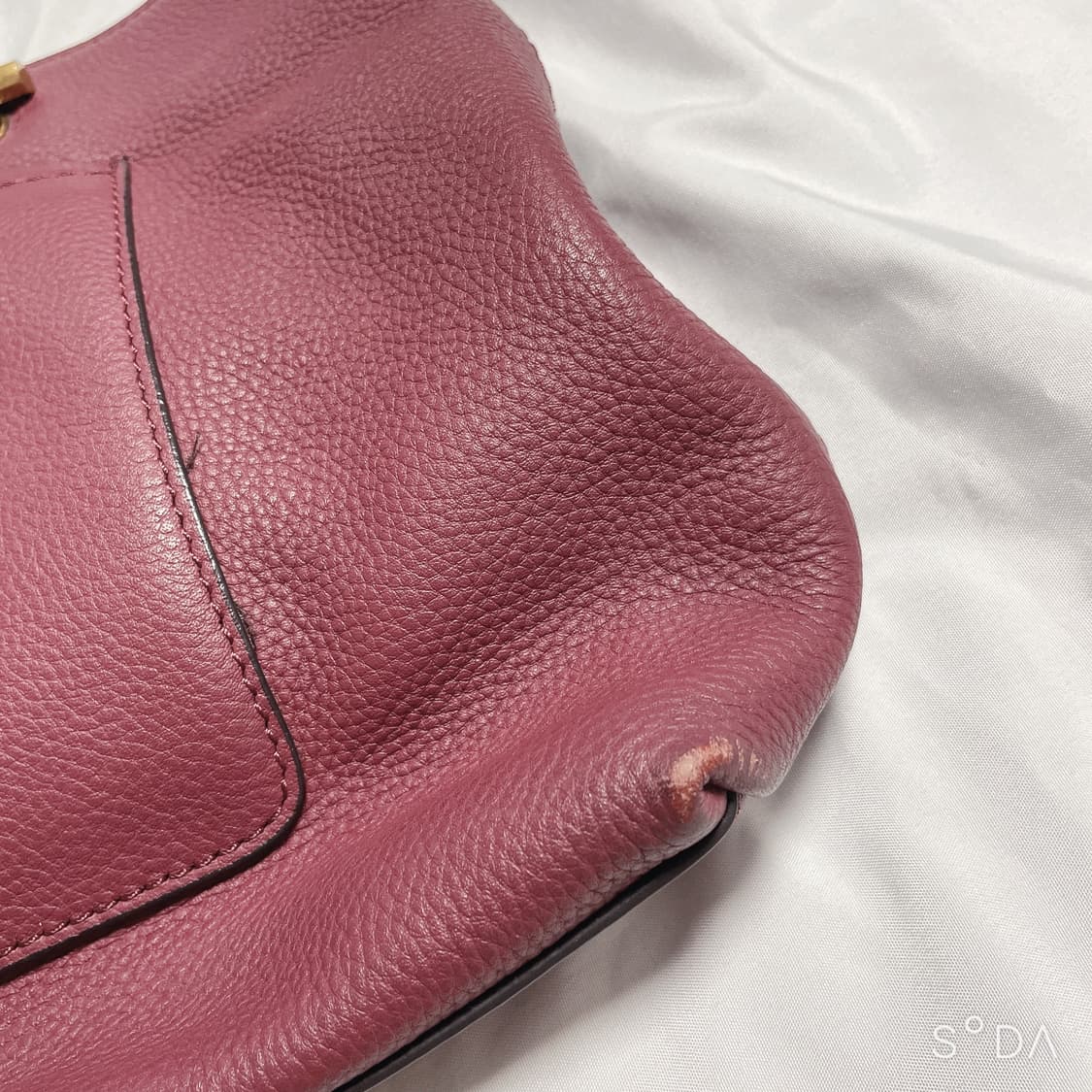 토리버치 숄더 크로스백 버건디 상품이미지5