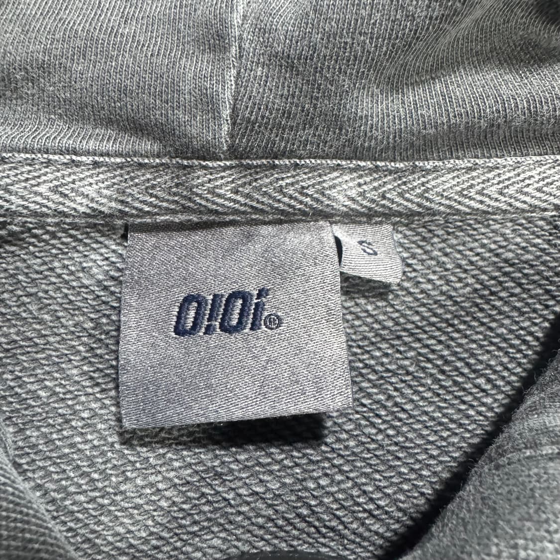 OiOi 크롭 후드집업 상품이미지5