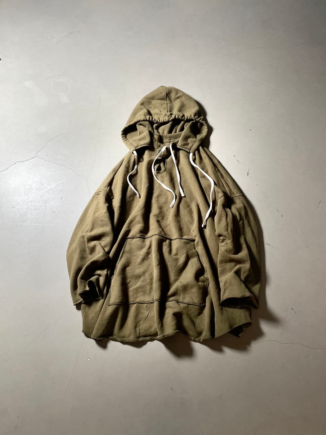 H•d 오버핏 내추럴 워싱 후드 상품이미지1