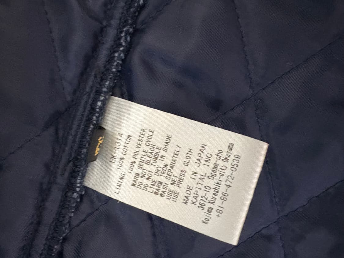 캐피탈 8oz 데님 슬로피 셔츠 코트 상품이미지7