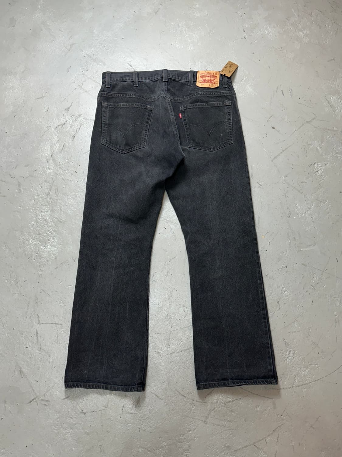 00's 리바이스 517 블랙 부츠컷 플레어진 상품이미지4