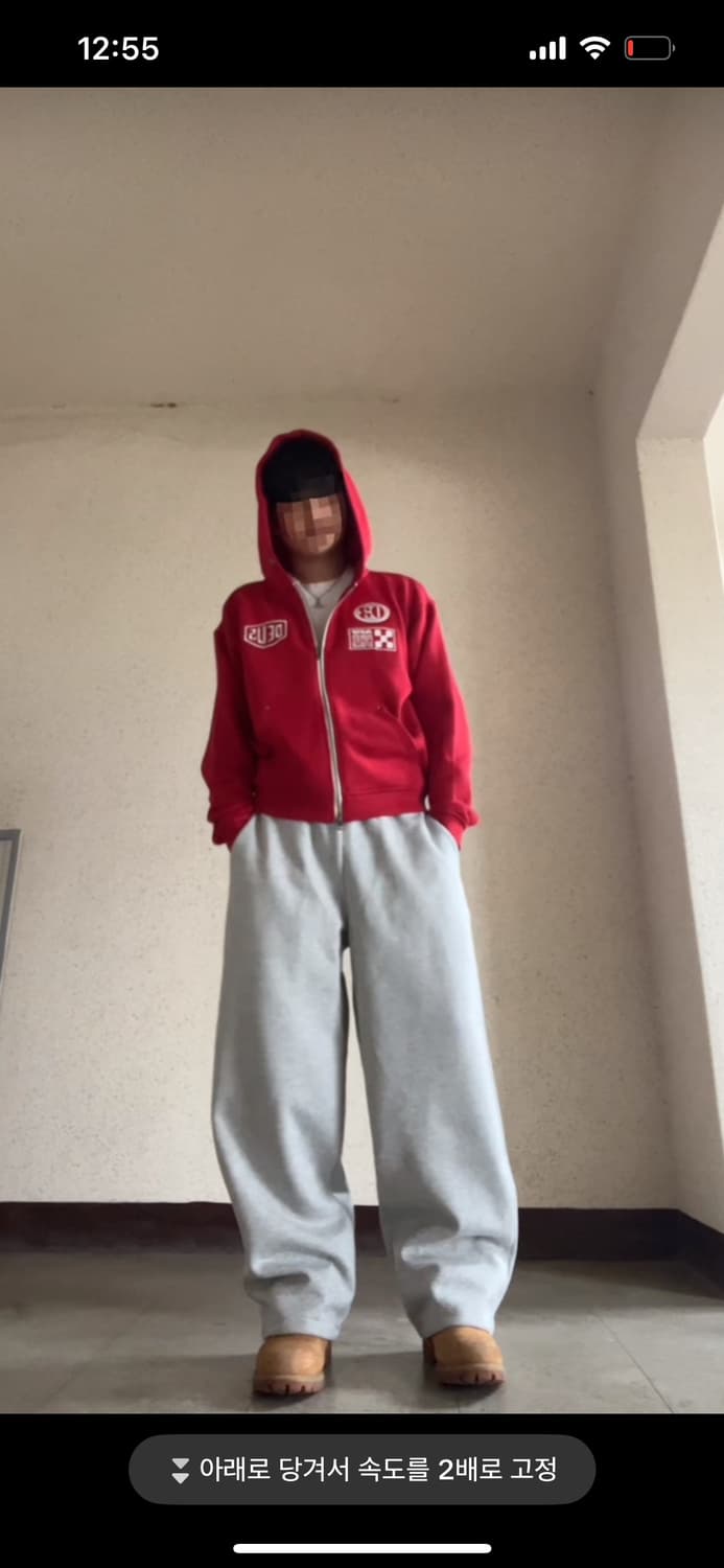 데우스 커스텀 집 후드 레드 상품이미지1