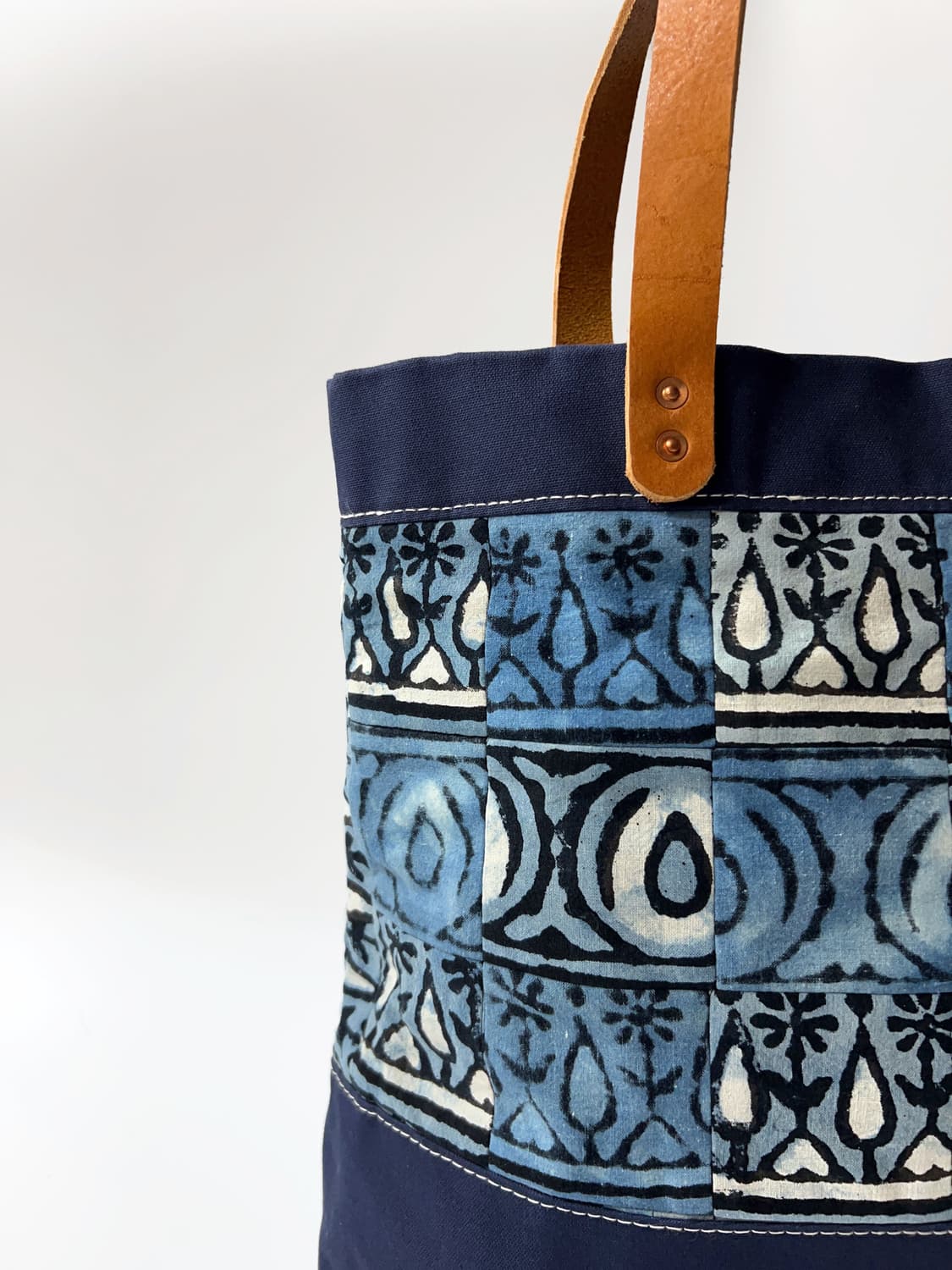 Patchwork Indigo  Shoulder Bag 상품이미지3