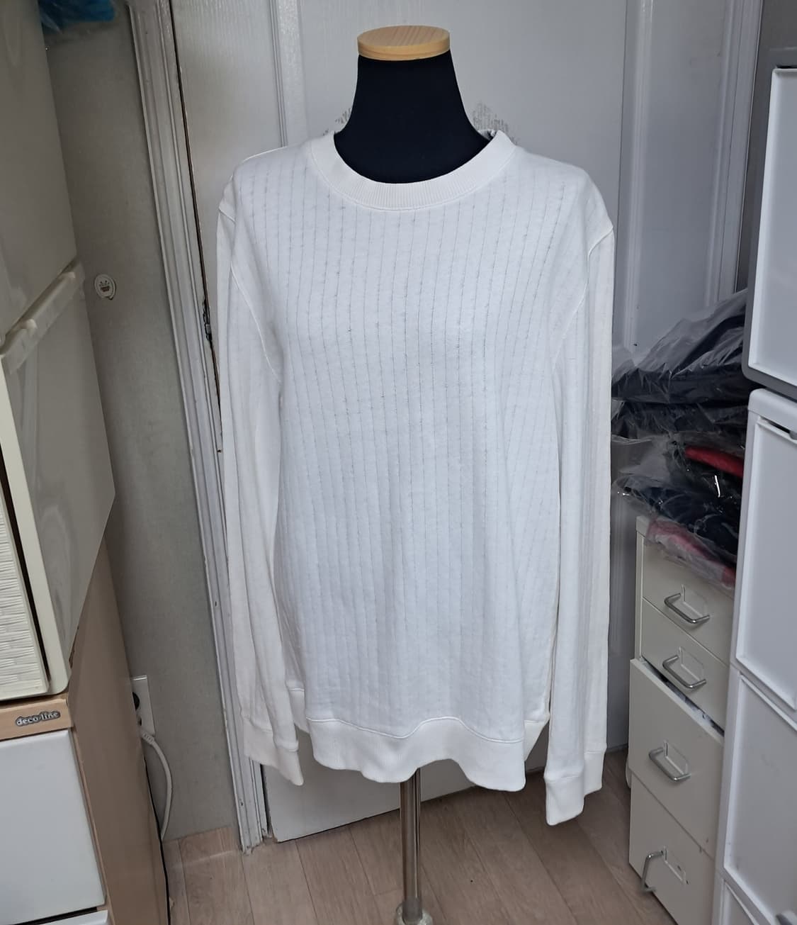 아페쎄 A.P. C 골지 남성 코튼니트 긴팔티셔츠 M 상품이미지1