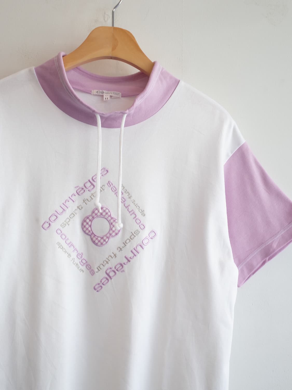 Courreges 쿠레쥬 올드모델 티셔츠 상품이미지2