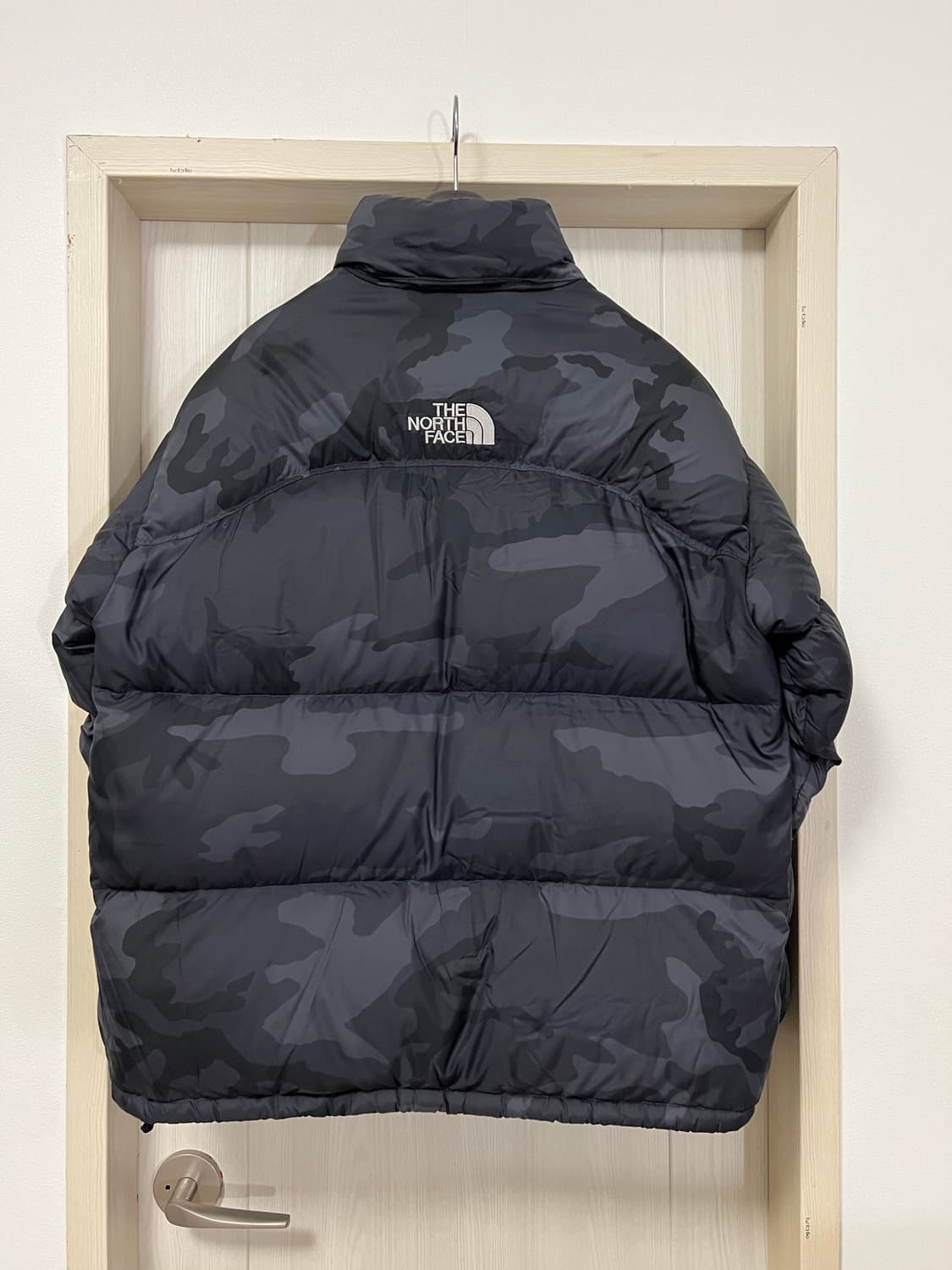 노스페이스 카모눕시 센터로고 블랙XL사이즈 상품이미지5