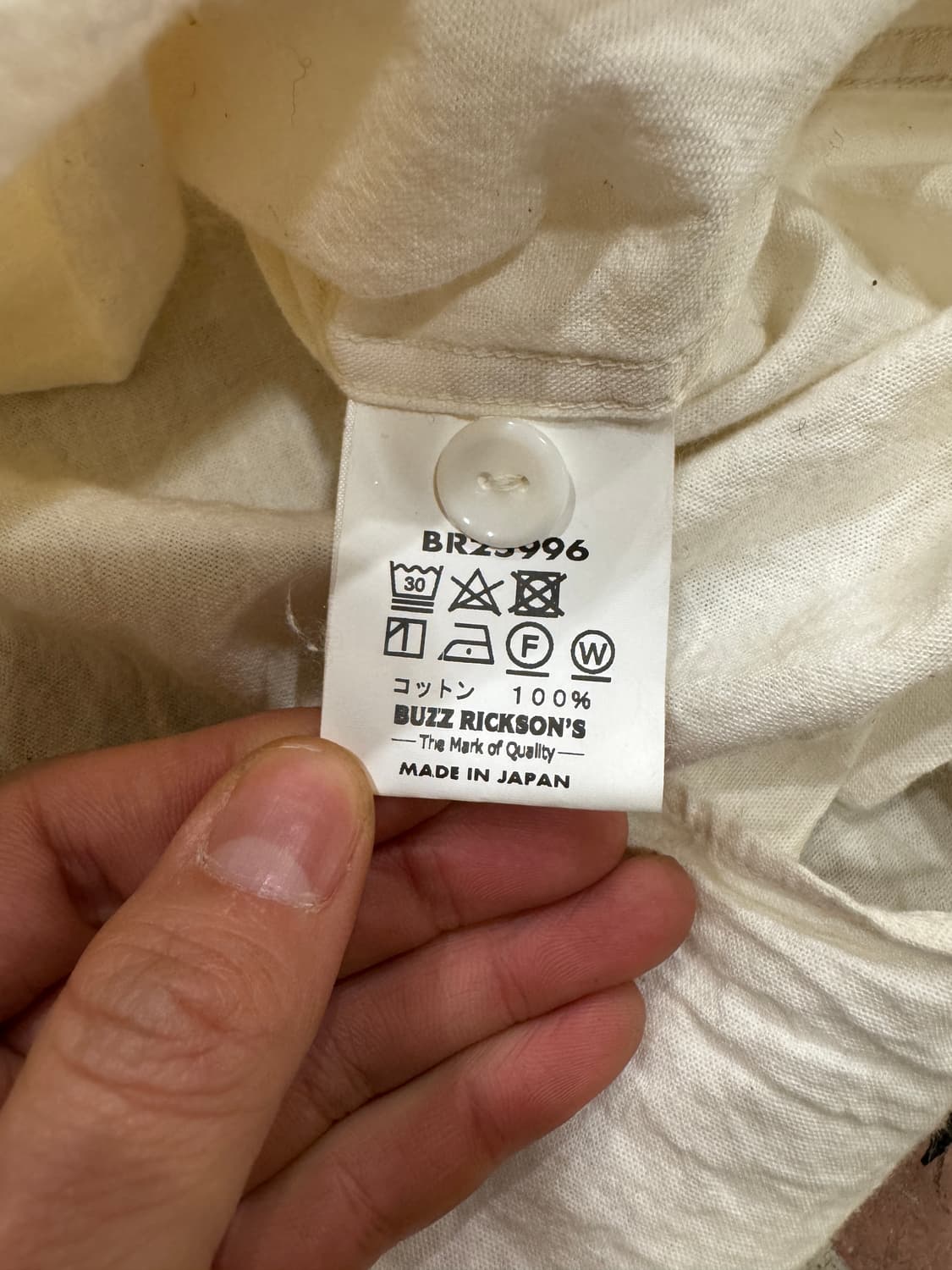 버즈릭슨 화이트 샴브레이셔츠 (15.5) 상품이미지7