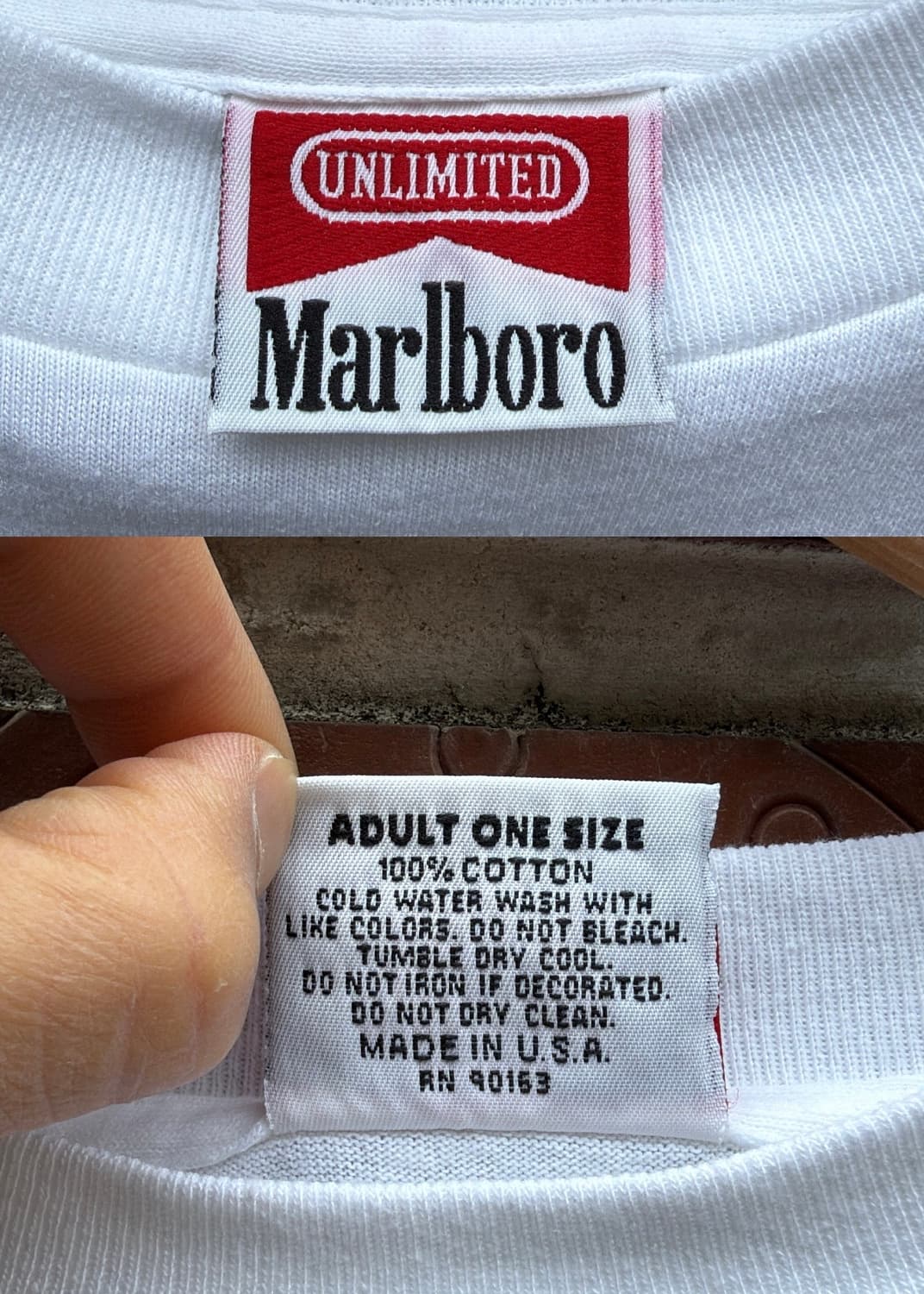 말보로 90s 언리미티드 포켓 빈티지 티셔츠 상품이미지6