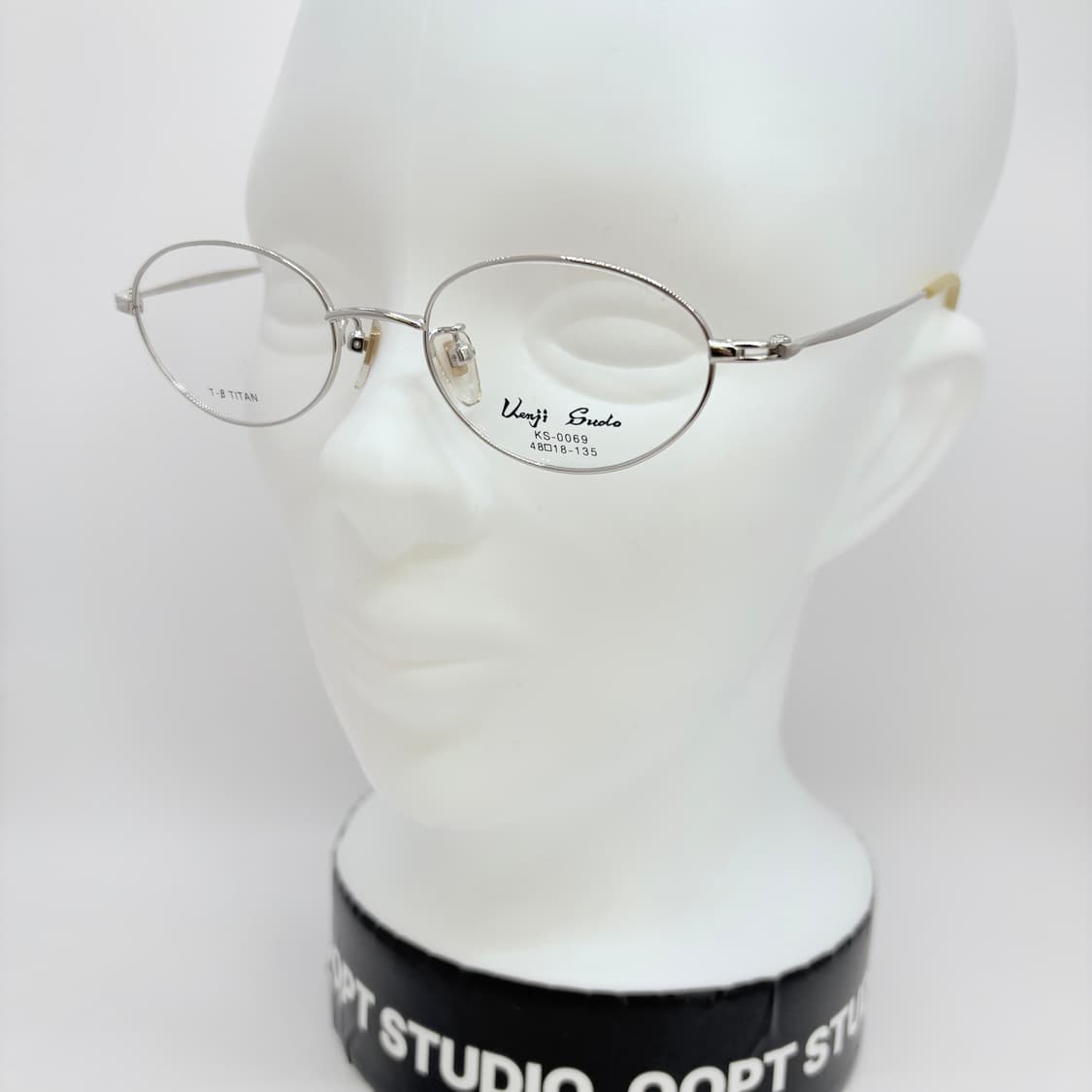 KENJI SUDO 실버 티타늄 오벌테 상품이미지5