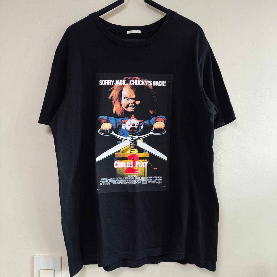 [XL] 19' CHUCKY 빈티지 호러 무비티 상품이미지2