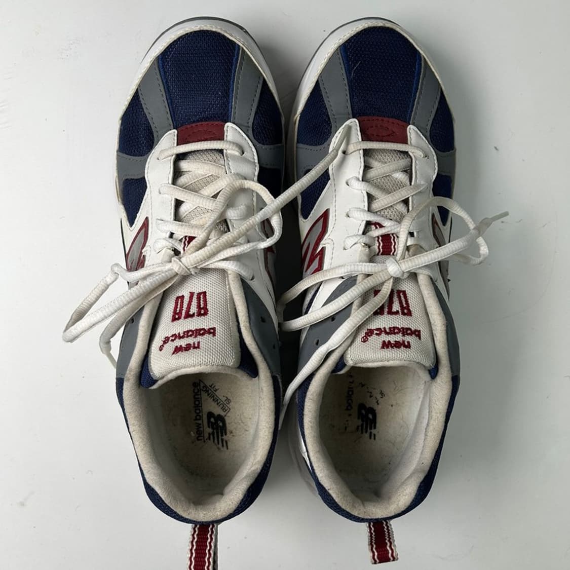 뉴발란스 575 시리즈 운동화 화이트-블루 265 상품이미지5