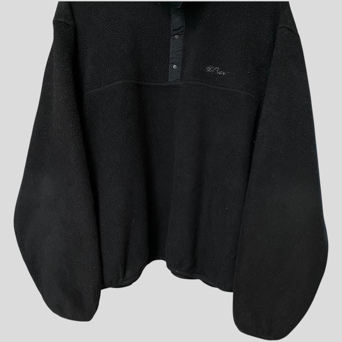 (L)빈티지 L.L.bean 엘엘빈 후리스 스냅 풀오버 상품이미지5