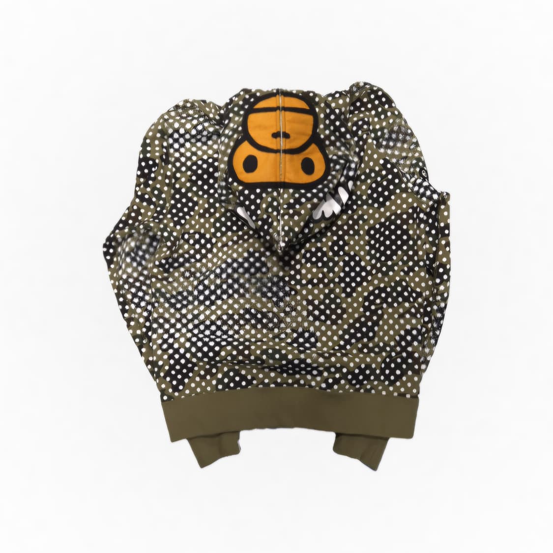 베이프 × 죠슈아 비데스 마일로 페이스 풀 후드집업 XL 할인 상품이미지2