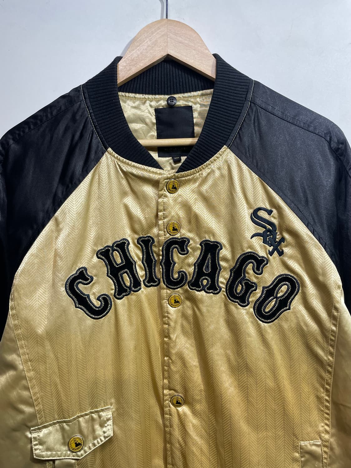 MLB 시카고 화이트삭스 야구 점퍼 골드 상품이미지3
