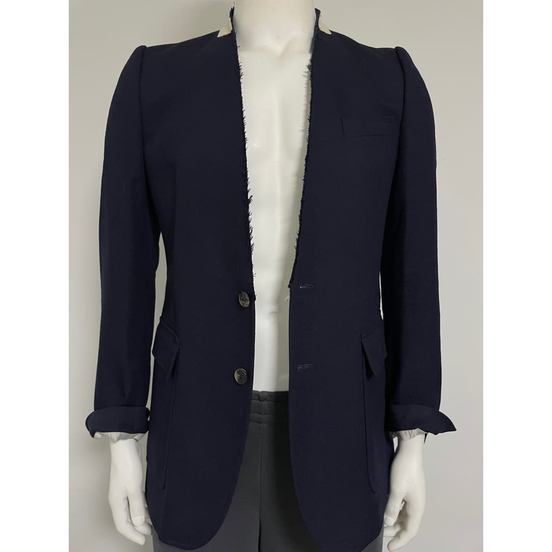 collarless jacket 상품이미지1