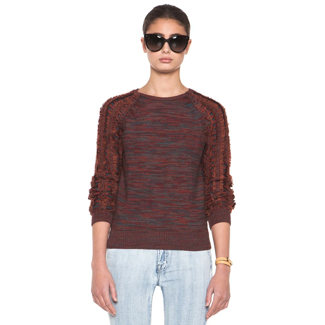 끌로에 태슬 울 니트 풀오버 상품이미지1