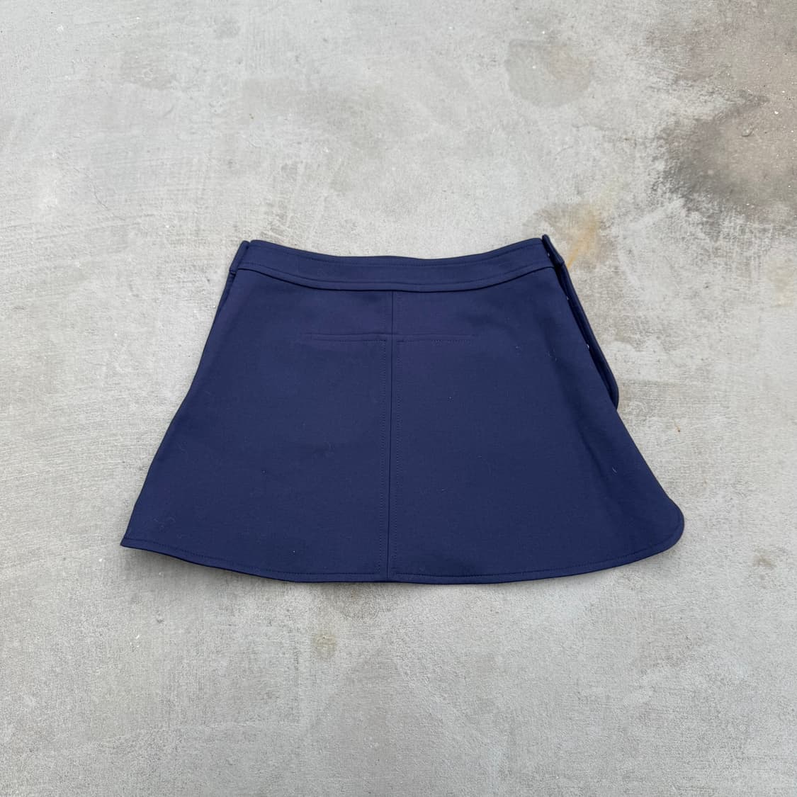 꾸레쥬 패치 포켓 버튼 스커트 상품이미지5