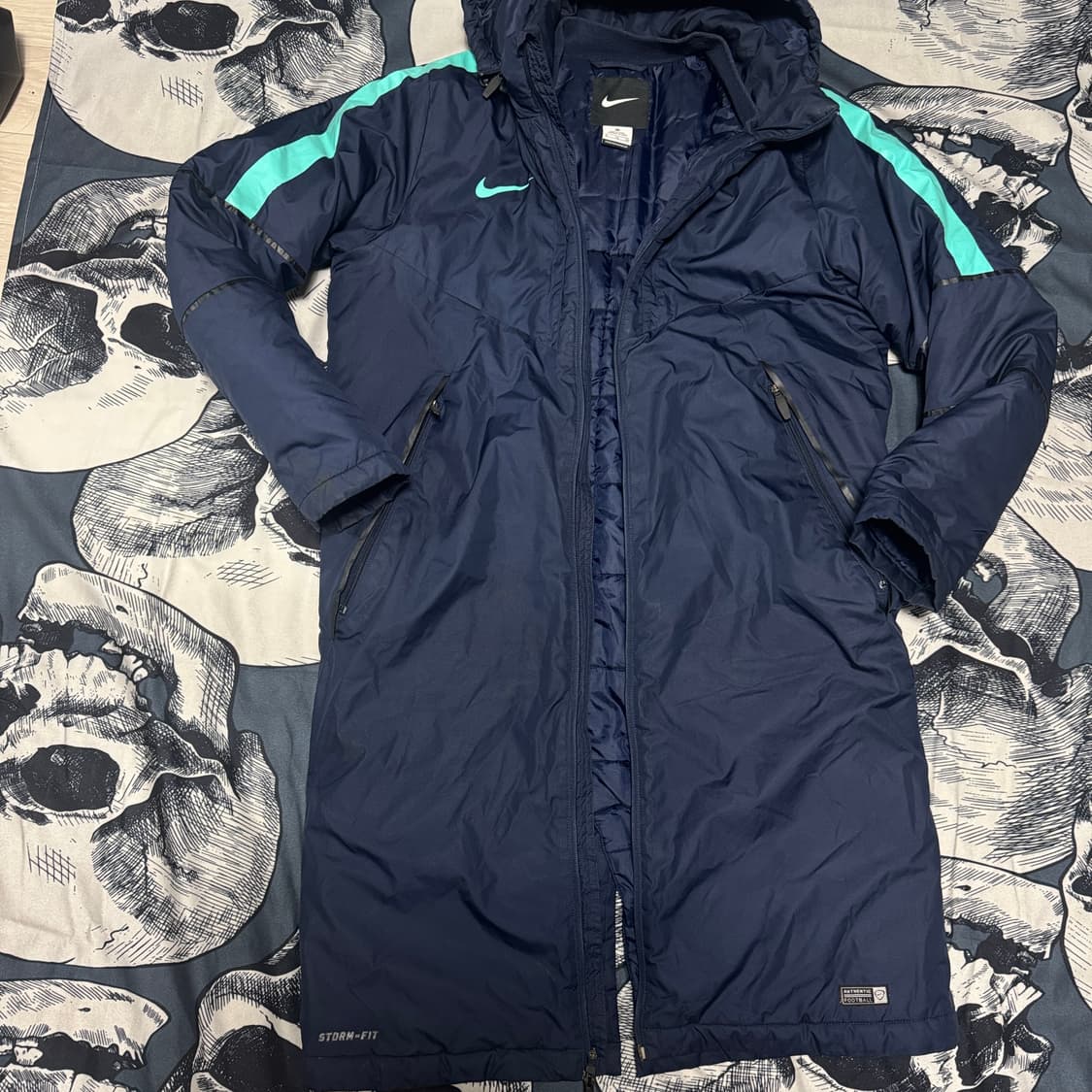 나이키 로고 롱패딩 105 사이즈 상품이미지1