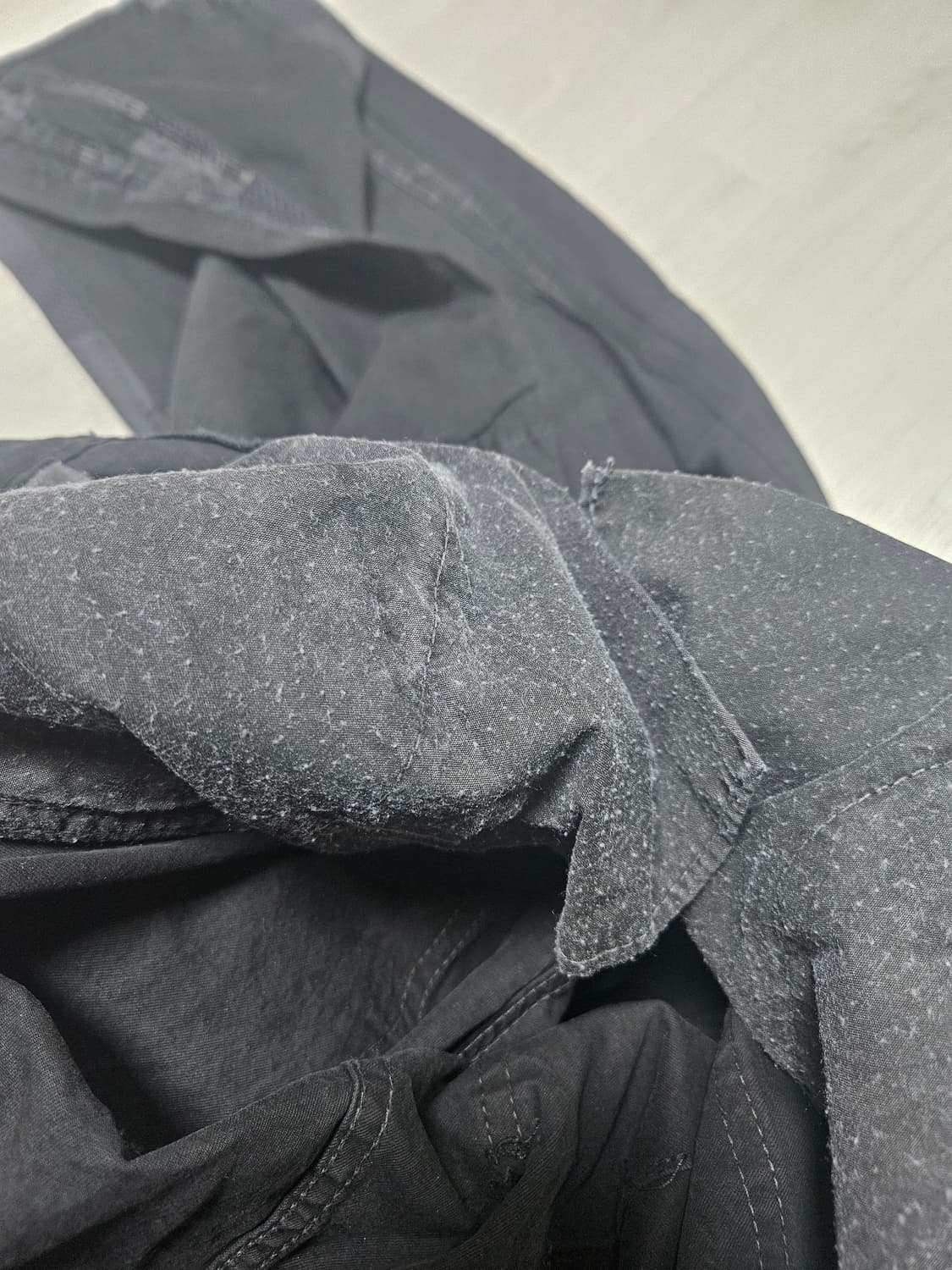 [2] 아르반 섹션라인 패치워크 팬츠 차콜 상품이미지6