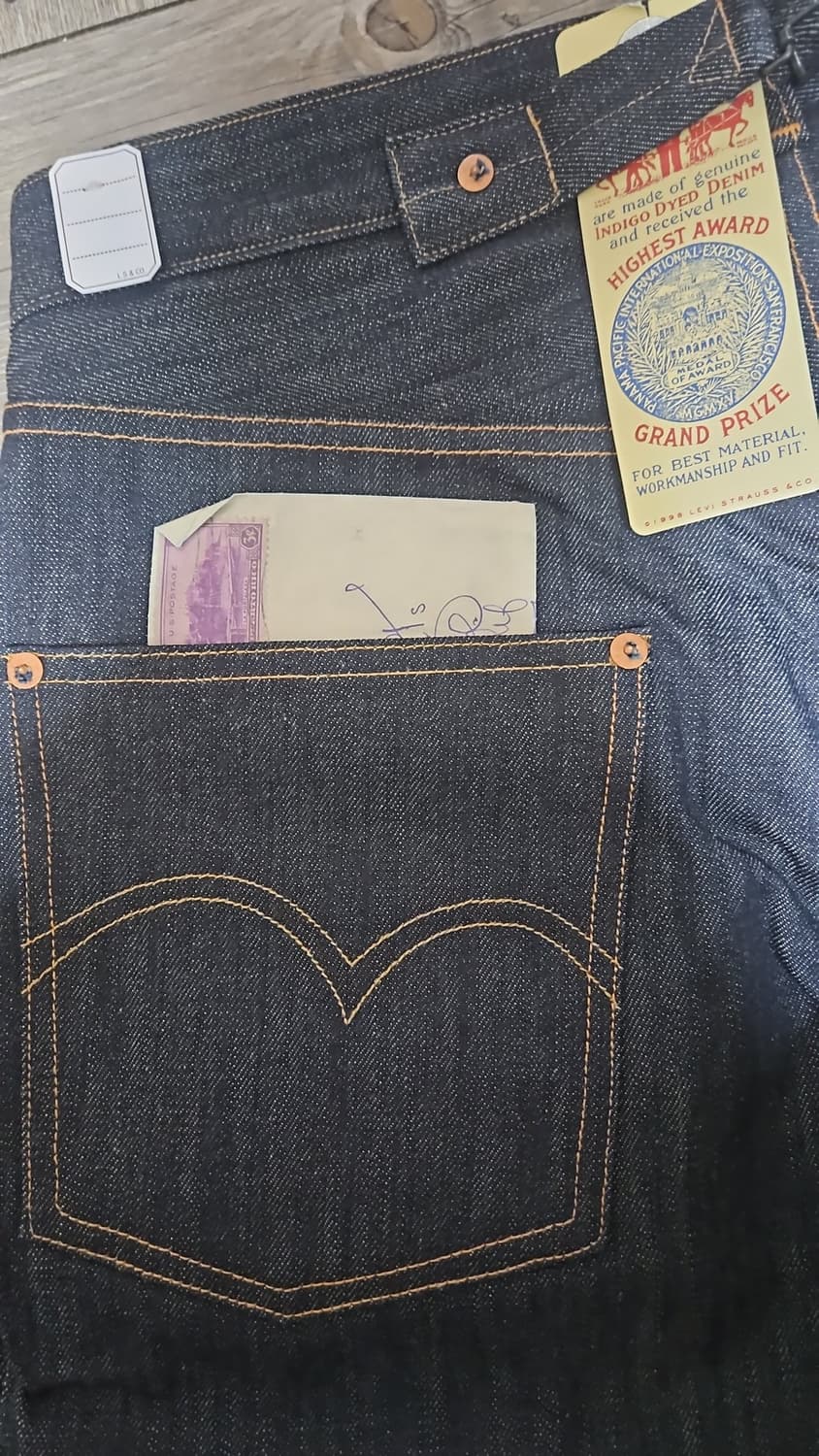 리바이스 LVC 1922 501 리지드 USA 콘밀 30X32 상품이미지8