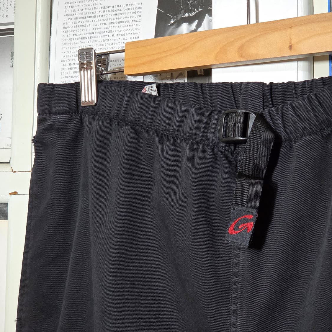 그라미치 USA 90S 스트릿 블랙 카고 팬츠 상품이미지3