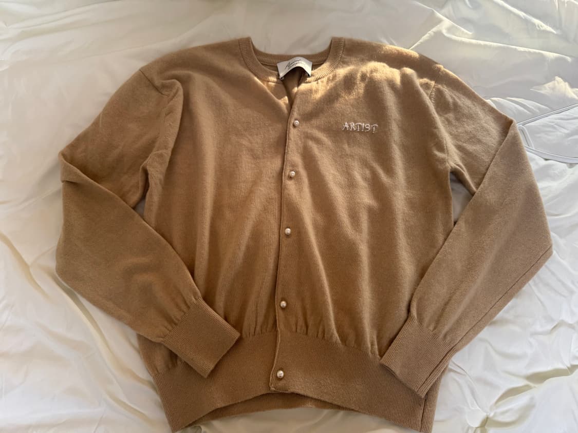 Artist Komplex PEARL ROUND CARDIGAN 상품이미지1