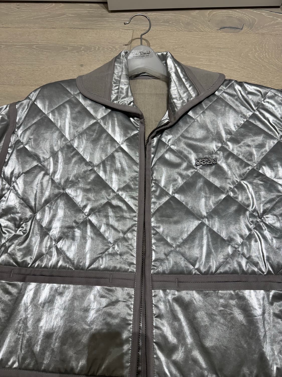 032c 남성 쉐비뇽 실버 퀼팅자켓 상품이미지7
