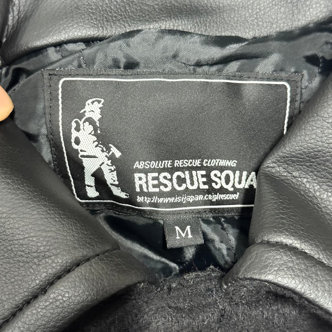 VTG 빈티지 울 혼방 멀티 디테일 레더 암 바시티 자켓 상품이미지7