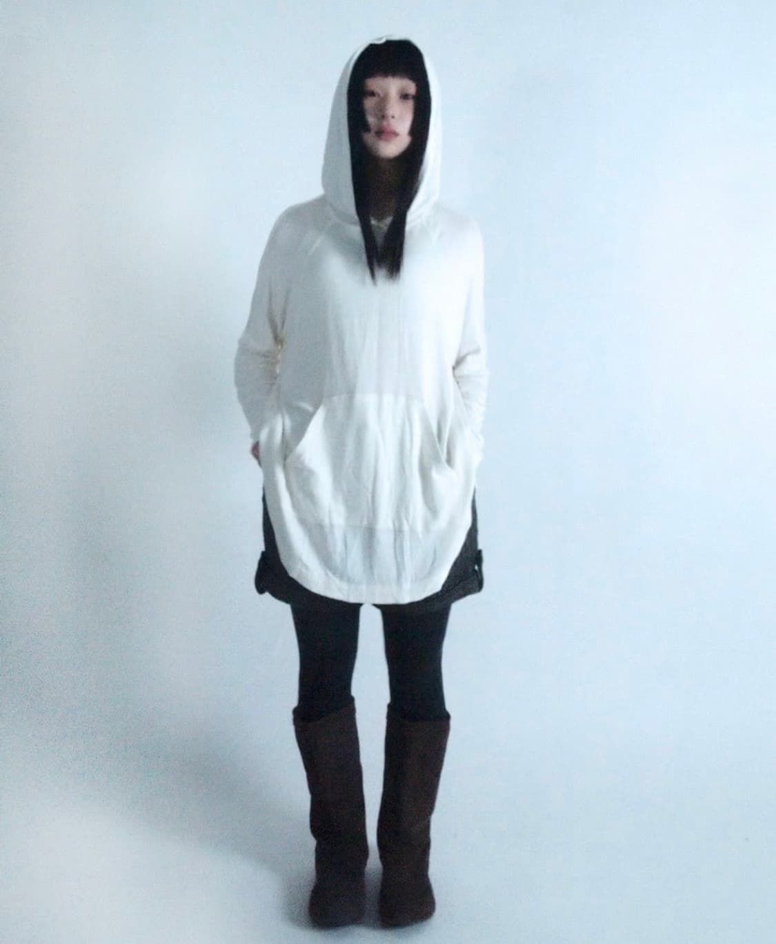 택포) loose fit stitch point hooded sleeve 상품이미지1