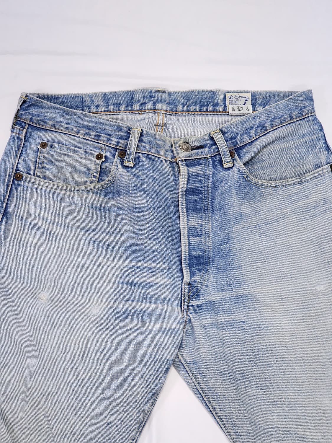 오어슬로우 데님 팬츠 상품이미지3