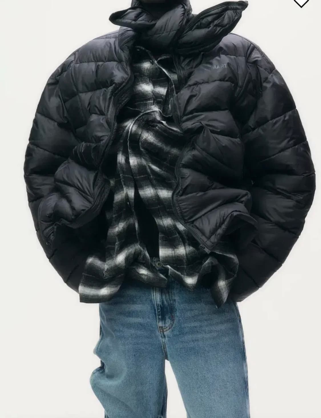 (L) H&m x 글렌마틴스 보닝 푸퍼패딩 상품이미지3