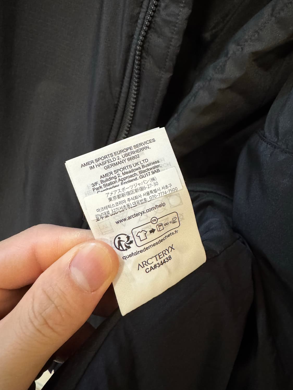 아크테릭스 아톰sv 후디 M사이즈 상품이미지4